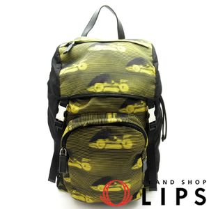 Prada Tessuto Stampa Cars Backpack 2VZ135 尼龍男雙肩包/日用包

黑色 x 黃色 [二手]