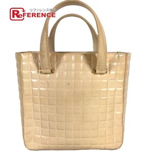 CHANEL 7915*** Logo Chocolate Bar CC Coco Mark Handbag