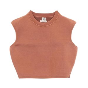 [Used] Hermes HERMES Knit Sleeveless Silk Top Women's Used A