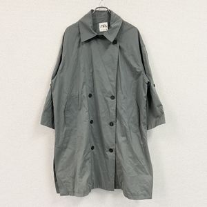 ZARA trench coat, gray, size S, used.