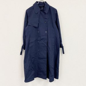 LONDON FOG trench coat, navy blue, size 14, used.