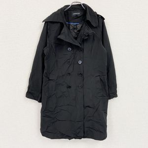 LONDON FOG trench coat, black, size XL, used.