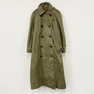 LONDON FOG Double Trench Coat, Military Style, Khaki, Vintage