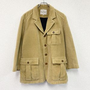 Capalbio corduroy jacket, 3 pockets, camel color, size 48, used.