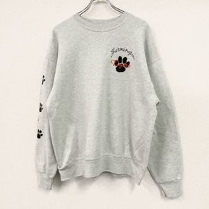 스웨트/트레이너 젤리 발바닥 그레이 빈티지