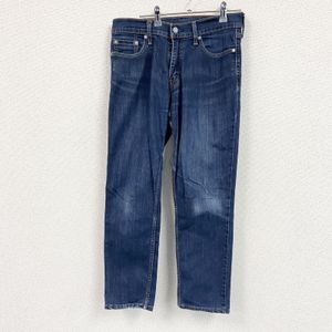 Levi's 514 denim pants/jeans, zip fly, indigo, size W34, vintage