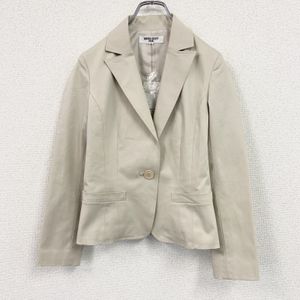 NATURAL BEAUTY BASIC tailored jacket, unused, beige, size S, pre-owned.