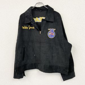 MM6 25AW 이탈리아산 WOOL BOMBER JACKET 하(八)자 울 블루존