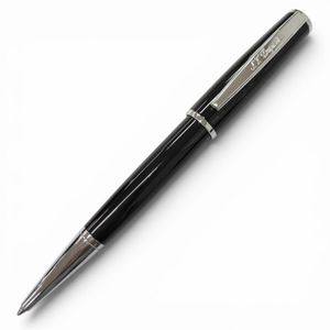Mint condition □ Dupont Defi Millennium twist-action ballpoint pen, stationery, black/silver, recommended for men, writing function confirmed.