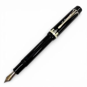 Mint Condition ▼ MONTBLANC Montblanc Donation Pen Herbert von Karajan 18K EF Nib 2003 Limited Edition White Star Fountain Pen Black Silver Men's