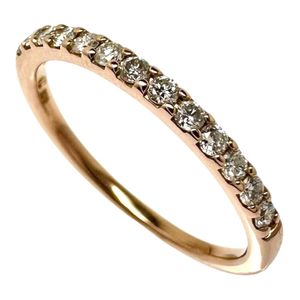 4℃ (4℃) Ring, Size 11.5, K18 Yellow Gold with Diamonds, Approx 