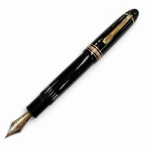Excellent condition ▼ MONTBLANC Meisterstück 149 fountain pen, 14K EF nib, White Star, Black & Gold, Made in Germany, Men's