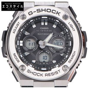G-SHOCK [신품과 동일] GST-W310-1AJF G-STEEL Mid Size Series G-STEEL 멀티밴드6 터프 솔라 전파 아나디지 [중고]