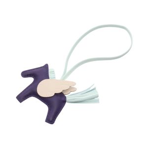 [Used] Hermes HERMES Charm Rodeo Pegasus PM Purple Vert Peppermint Craie Purple/Vert Peppermint Other Rodeo Pegasus PM Purple/Vert Peppermint/Creie