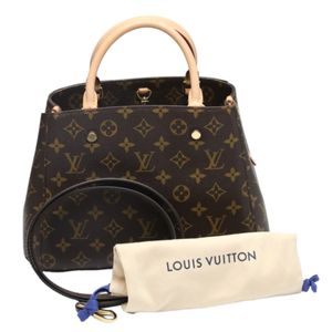 LOUIS VUITTON M41055 Monogram Montaigne BB 手提包 单肩包/斜挎包
 LOUIS VUITTON 棕色【二手】