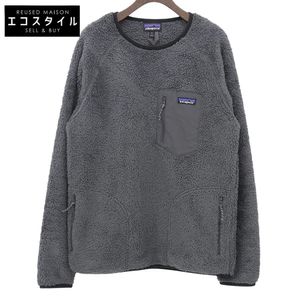 Patagonia Fleece Los Gatos Crew Pullover Top, Men's, Gray, Size M (Used)