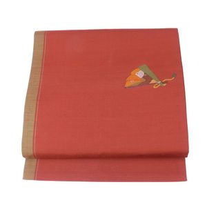 Silk Tsumugi obi (formal sash) [Used]