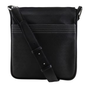 LOEWE Repeat Anagram 单肩包/斜挎包 PVC 黑色 斜挎包, A5 拉链款 男士【中古】