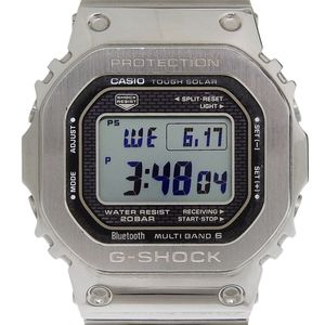 카시오 CASIO G-SHOCK 손목시계 G-SHOCK 마스터피스 GMF-B5000D-1JF 스테인리스 스틸 솔라 전파 시계 디지털 손목시계 G shock 남성용【중고】