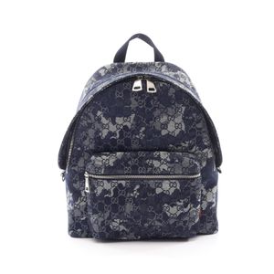 【二手】Gucci GUCCI 雙肩包 GG 牛仔布 849008 靛藍色牛仔布雙肩包 男女通用 二手 A