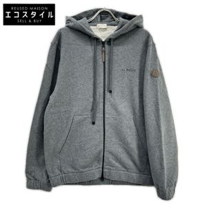 Moncler 2025 model FELPA APERTA CON CAPPUCCIO zip-up parka, size L [Used]