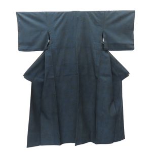 單層和服，小花紋，羊毛材質 [二手]