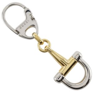 Gucci 구찌 홀스빗 키홀더/키링 메탈 x 금도금 Horsebit 유니섹스【중고】