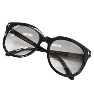 Excellent condition □ TOM FORD TF914-F Olivia-02 gradient lens sunglasses, black, 56□19-140, made in Italy, men's, with box.