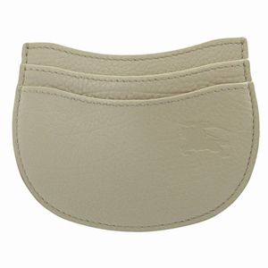 Like New Burberry Rocking Horse Leather Matcha Green Card Case 1286 [Used] BURBERRY