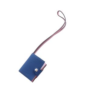 [Used] Hermes Charm Ulysses Nano Verso Blue France Mauve Sylvestre Blue France/Mauve Sylvestre Other Ulysses Nano Verso Blue France/Mauve Sylvestre