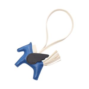 [Used] Hermes Charm Rodeo Pegasus PM Blue France Craie Blue France/Creie/Black Other Rodeo Pegasus PM Blue France/Creie/Black