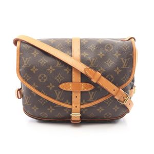 [중고] LOUIS VUITTON 숄더백 소뮤르 30 M42256 PVC 코팅 캔버스 레더 소뮤르 30 여성용 Used B