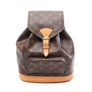 [중고] 루이비통 LOUIS VUITTON 몽소리 MM 백팩 M51136 PVC 코팅 캔버스 레더 몽소리 MM 여성용 Used B
