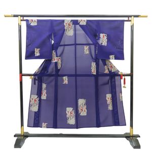 夏季御召 小纹 和服 纯丝（不含金银线） 【二手】