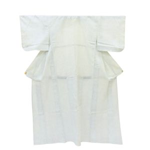 单衣 小纹 和服 羊毛 【二手】