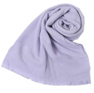 forte_forte Italian-made 10770 my scalf Color scarf 871-88406 PURPLE Original price 47,300 yen Fringe Wool Large size [New old stock] [Used] [forte_forte]