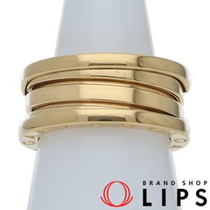 Bvlgari B.zero1 Ring S (#10) (#10 Width: approx. 0.8cm) K18YG #50 Polished, Excellent Condition [Pre-owned]