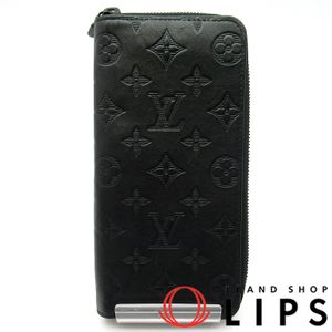 LOUIS VUITTON 지피 월릿 버티컬 M62902 모노그램 섀도우 여성용 블랙 [중고]