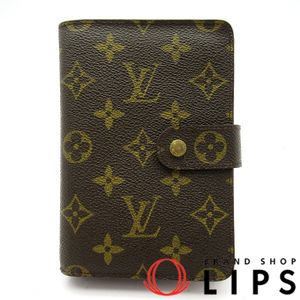 LOUIS VUITTON 포르트 트레조르 에투이 파피에 M61202 모노그램 여성용 브라운 [중고]