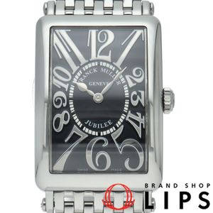 FRANCK MULLER 롱 아일랜드 워치 세계 한정 50개 LONG ISLAND 952QZ SS 남성용 시계 블랙 폴리싱 완료 미품 【중고】