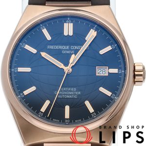 FREDERIQUE CONSTANT 하이라이프 오토매틱 COSC 워치 41mm HIGHLIFE AUTOMATIC COSC FC-303B4NH4/310X4NH2/4/6 박스 보증서 밴드 SS/가죽 남성용 시계 블랙 미품 【중고】
