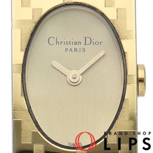 크리스찬 디올 미스 디올 여성용 시계 Miss Dior D70-150 GP 샴페인 컬러 미품 【중고】