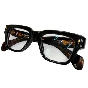 Excellent condition ▼ JACQUESMARIEMAGE FELLINI, limited edition of 500 pieces worldwide, 372/500 marble eyeglasses, black- Braun, 51□20, prescription lenses available, made in Japan, men's, with box and dust bag. Original price: ¥159,500