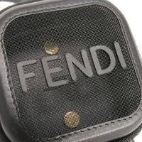 중고 FENDI 펜디 폰홀더 파우치 아이폰 메쉬 카프 러버 지퍼 넥 스트랩 2WAY 로고 블랙 스마트폰 액세서리