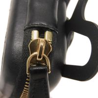 중고 FENDI 펜디 폰홀더 파우치 아이폰 메쉬 카프 러버 지퍼 넥 스트랩 2WAY 로고 블랙 스마트폰 액세서리