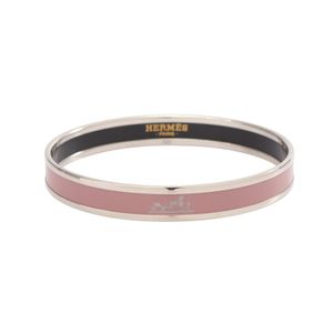 【中古】 エルメス HERMES バングル エマイユPM ステンレススチール バングル レディース Used A