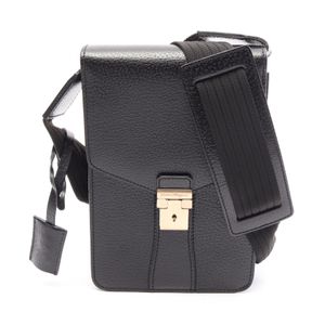 [중고] Salvatore Ferragamo 숄더백 블랙 레더 여성용 Used A