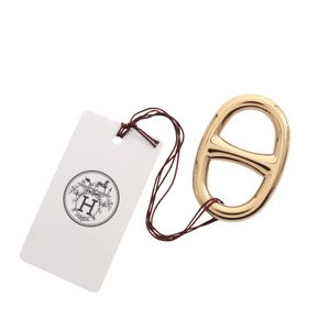 [Used] Hermes HERMES Scarf Ring Chaine d'Ancre Gold Other Chaine d'Ancre Scarf Ring Women's Used A