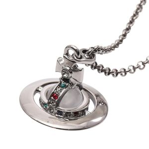 【中古】 ヴィヴィアンウエストウッド Vivienne Westwood ネックレス TINY ORB タイニーオーブ 63020097S001 ステンレススチール ネックレス ユニセックス 新品