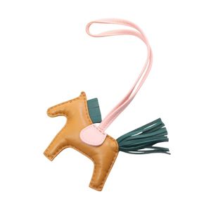 【中古】 エルメス HERMES チャーム ロデオPM セサミ ローズサクラ マラカイト セサミ/ローズサクラ/マラカイト その他 ロデオPM セサミ/ローズサクラ/マラカイト